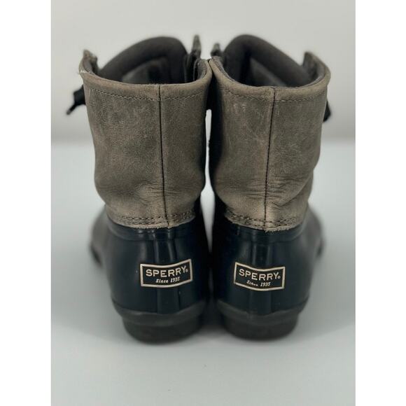 Sperry Women's Saltwater Emboss Duck Boots, Size 7 - Picture 4 of 13